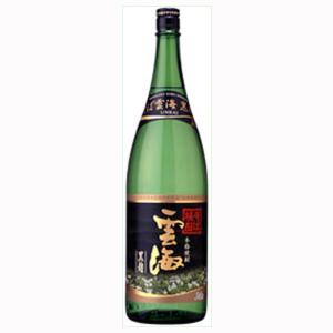 「まろやかでコクのある味わい」　雲海　そば雲海　黒麹　そば焼酎　25度　1800ml(●1)(2)｜first19782012