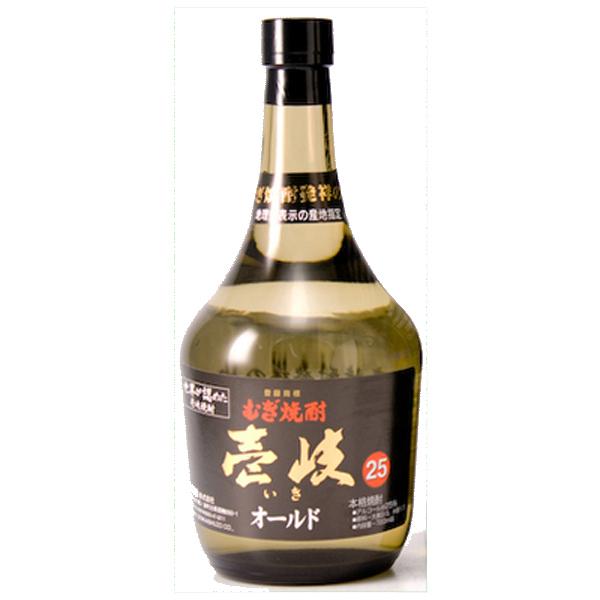 【全国の御愛飲家から高評価の麦焼酎！】　壱岐　オールド　麦焼酎　25度　720ml