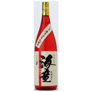海童 祝の赤 黒麹 芋焼酎 こしき海洋深層水使用 25度 1800ml