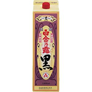 白金乃露　黒麹　芋焼酎　25度　1800mlパック｜first19782012