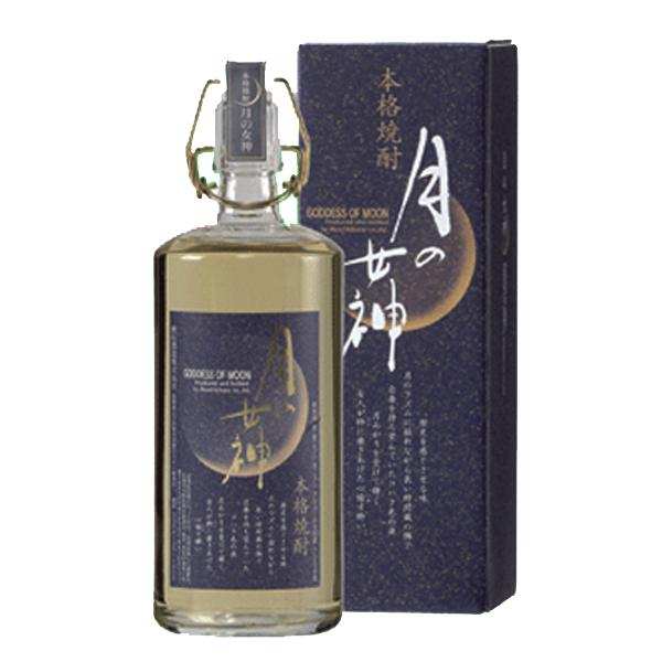 【樽貯蔵特有の上品で濃厚な味わい！】　明石　月の女神　樽貯蔵　麦焼酎　38度　720ml