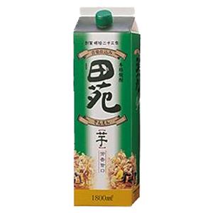 【そのふっくらとした旨味の白麹仕込み！】　田苑　白麹　芋焼酎　25度　1800mlパック｜first19782012