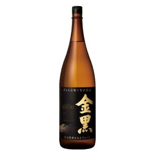 【黒麹の魅力を最大限に引き出した芋焼酎！】　金黒　芋焼酎　25度　1800ml｜first19782012