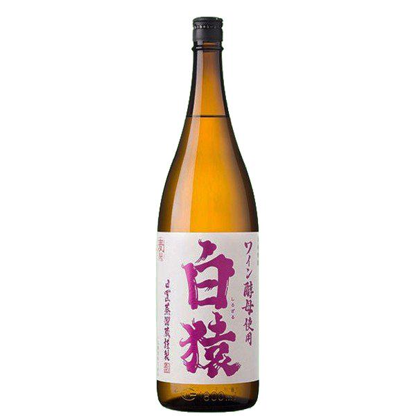 白猿　ワイン酵母仕込み　麦焼酎　25度　1800ml