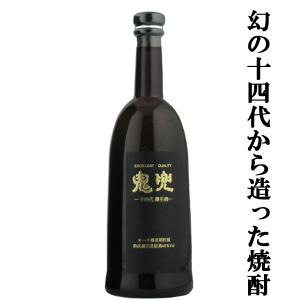 【幻の日本酒から造られた激レアの焼酎！】　十四代　鬼兜　蘭引酒　オーク樽長期貯蔵　米焼酎　40度　720ml(新ラベル・黒ラベル)(箱なし)｜first19782012