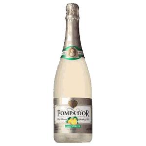 ポンパドール　グレープフルーツ　フルーツスパークリングワイン　6.5％　泡　やや甘口　750ml(3)｜first19782012