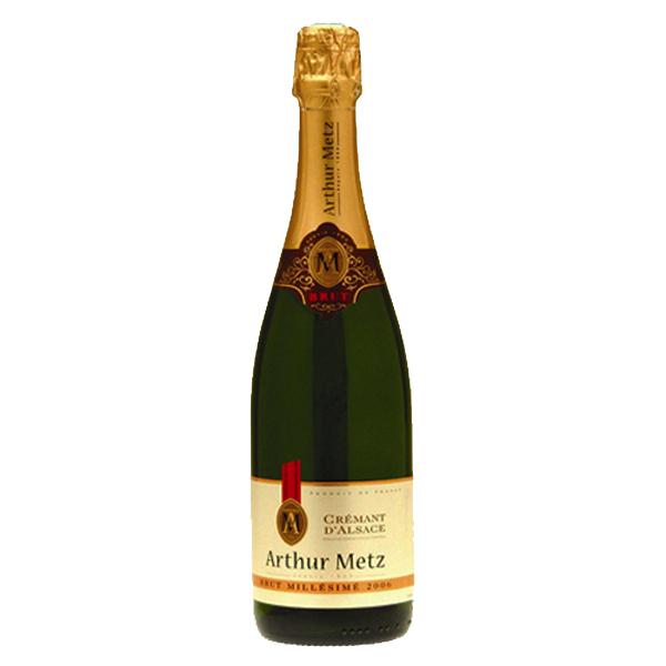 アーサー・メッツ　ブリュット　クレマン　泡白　750ml(正規輸入品)(3)