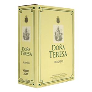 【青リンゴのようなフレッシュな香り！】　ドーニャ・テレサ　ブランコ　BIB　バッグインボックス　白　3000ml(3L)(1-H2817)(パック)