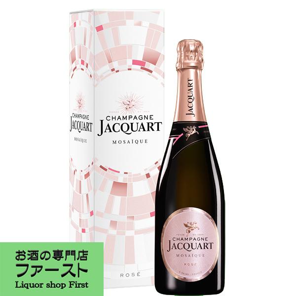 【有名メゾンよりワンランク上の造り・味わい！】　ジャカール　モザイク・ロゼ　シャンパーニュ　ロゼ泡　...