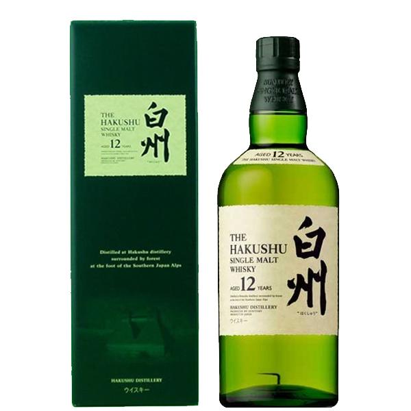 【激レア！数年前に休売になった際の旧モデル！】　サントリー　白州12年　シングルモルトウイスキー　4...