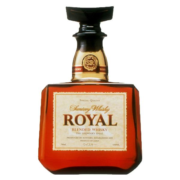 【創業者・初代マスターブレンダー鳥井信治郎の名作！】　サントリー　ローヤル　43度　700ml