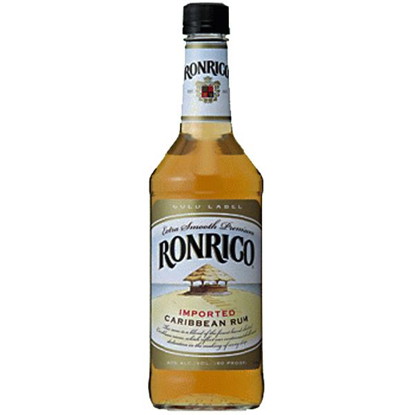 【まろやかな味わいと豊かな風味！】　ロンリコ　ゴールド　ラム　40度　700ml(正規輸入品)