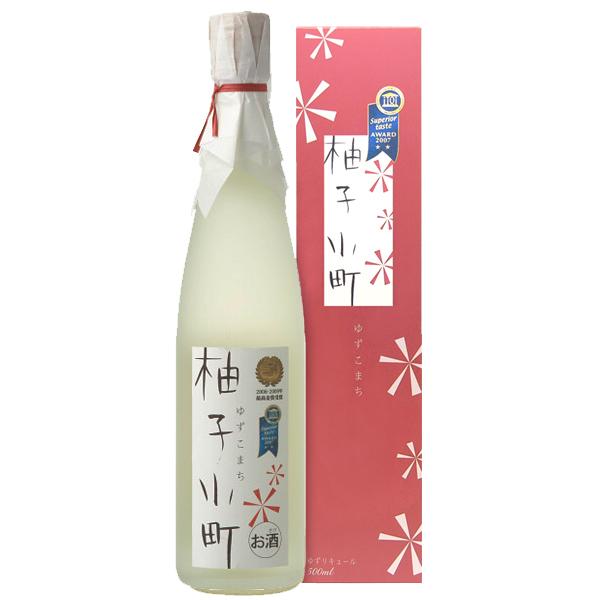 【香り高い爽やかなゆずの香りが心地良い！】　柚子小町　ゆずリキュール　7度　500ml
