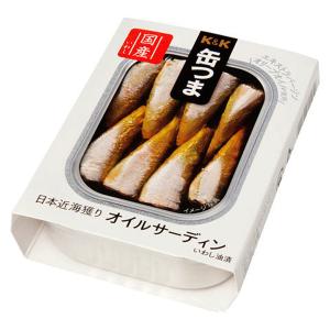 【送料無料！】　K&K　国分　缶つま　日本近海獲り　オイルサーディン　105g×6缶セット(北海道・沖縄は送料+990円)(4)｜first19782012