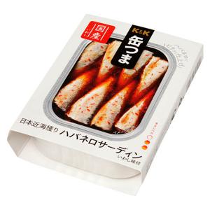 【送料無料！】　K&K　国分　缶つま　日本近海獲り　ハバネロサーディン　105g×6缶セット(北海道・沖縄は送料+990円)(4)｜first19782012