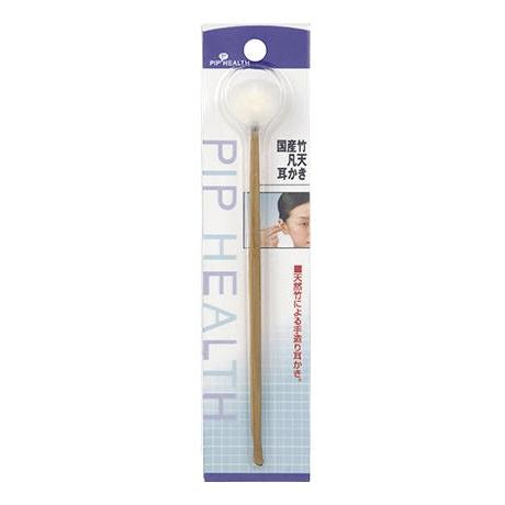 ピップ 国産竹 梵天耳かき