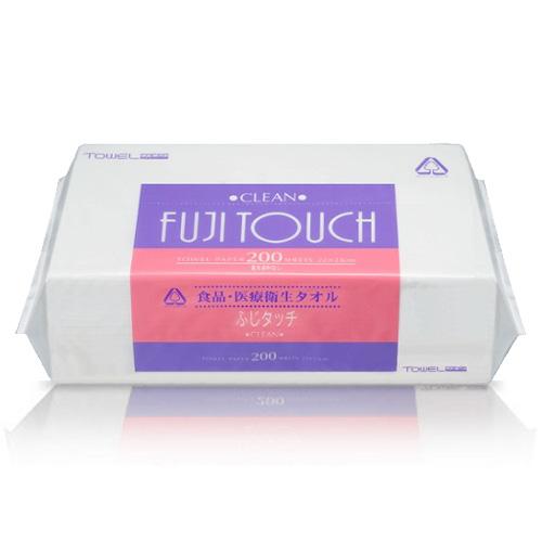ペーパータオル/タオルペーパー ふじタッチ200クリーン 業務用  ( 200枚入1袋×30袋 1ケ...