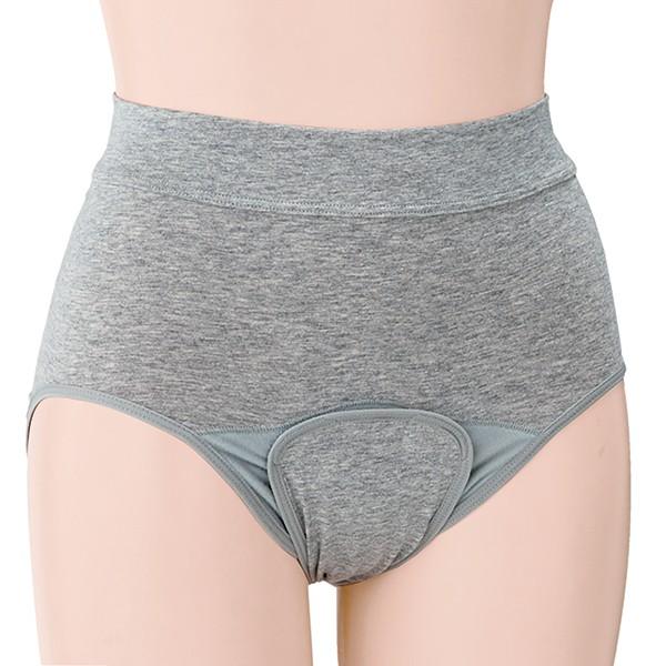 オオサキメディカル dacco ママにやさしいショーツ M-L グレー 出産準備 産褥ショーツ