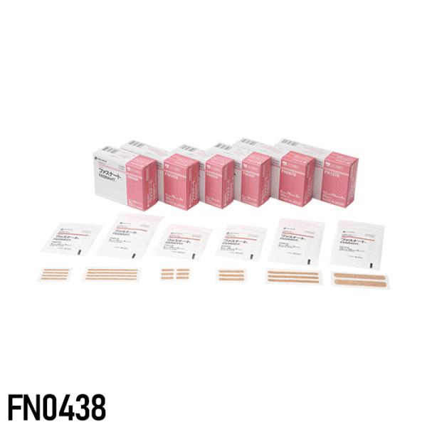 ニチバン ファスナート 4mm幅 38mm 200本（4本×50袋） 病院用 FN0438 創閉鎖 ...