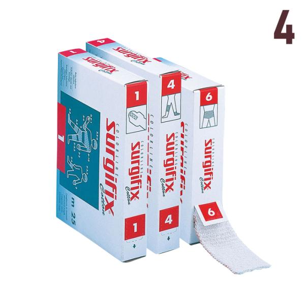 H サージフィックス No.4 （大人：膝／子ども：太もも） ネット包帯 ロールタイプ 病院用 川本...