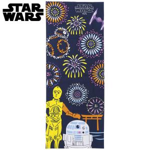 STAR WARS（スター・ウォーズ） 手ぬぐい 秋の思い出 岡生地 捺染