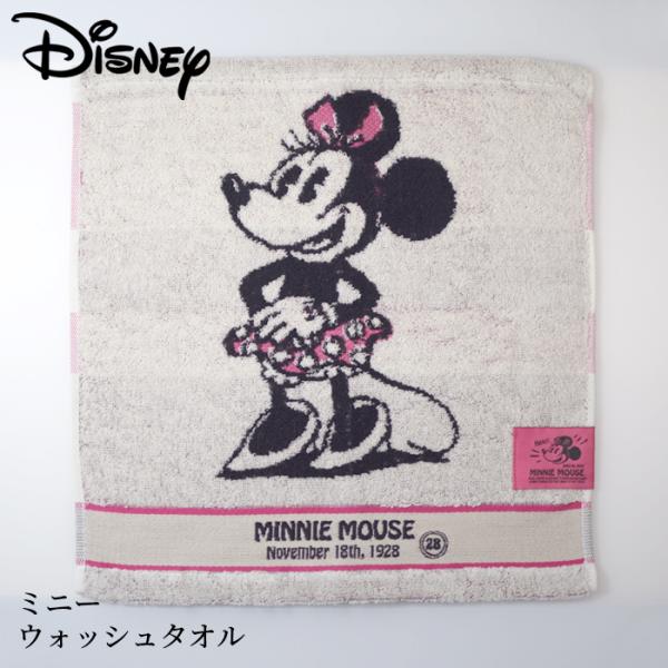 ウォッシュタオル　ディズニー　ミニー　オールド