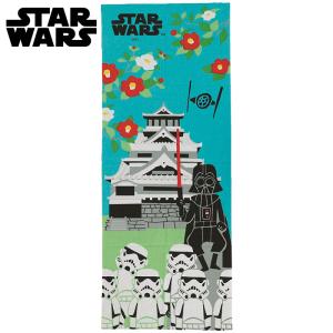 STAR WARS（スター・ウォーズ） 手ぬぐい 秋の思い出 岡生地 捺染