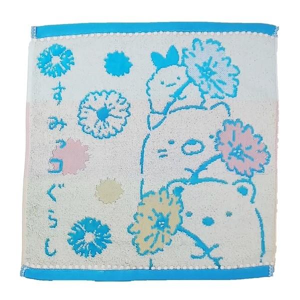 ウォッシュタオル すみっコぐらし  ふんわりすみっコ ハンドタオル プチギフトにもオススメ♪