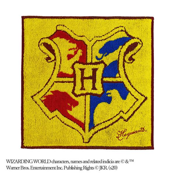 ハリー・ポッター ホグワーツロゴ ミニタオル 抗菌防臭加工