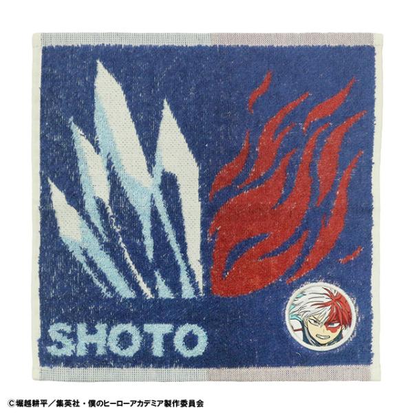 僕のヒーローアカデミア　轟焦凍　個性　ミニタオル　抗菌防臭加工　ヒロアカ