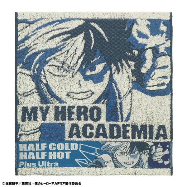僕のヒーローアカデミア　半冷半燃　ウォッシュタオル　轟焦凍　抗菌防臭加工　ヒロアカ