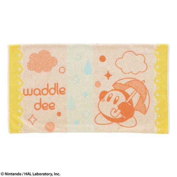 星のカービィ あめもようワドルディ タオル枕カバー のびのびタオルまくらカバー 大人用