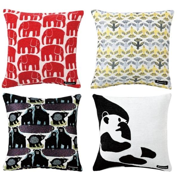 フィンレイソン クッション エレファンティレッド イエロームート オッツォ アヤトス