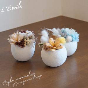ベルカップ フラワーアレンジ ドライフラワー 花...の商品画像