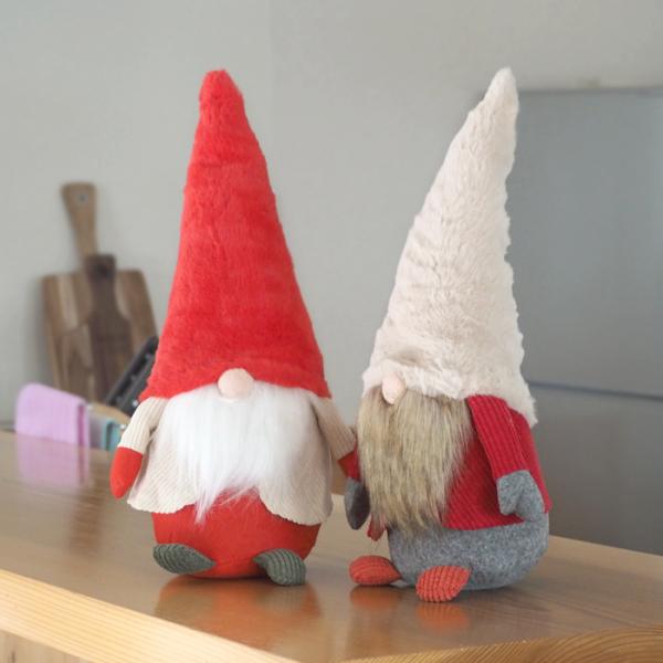 コーデュロイトムテ クリスマス トムテ サンタ 北欧 丸和貿易 747424