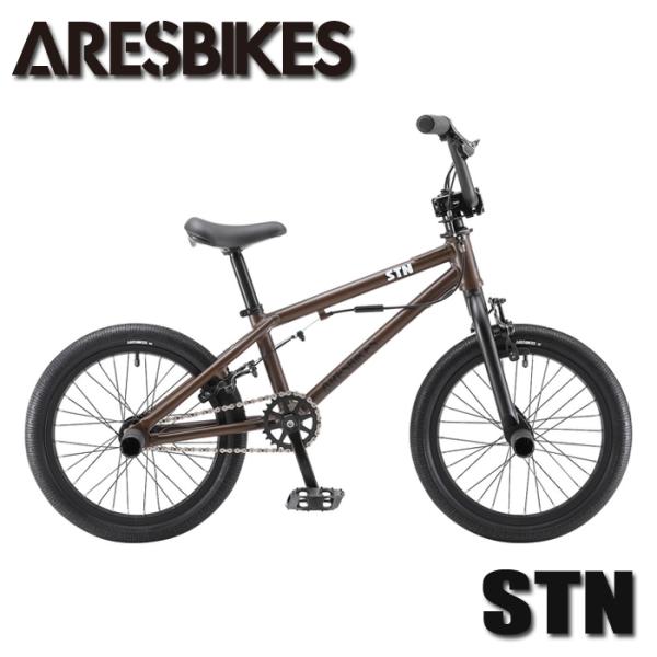 2022年モデル 入学祝い キッズ BMX ARESBIKES アーレスバイク　STN フラットラン...