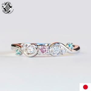 プラチナ PT900 メキシコオパール リング 指輪 天然 ダイヤモンド