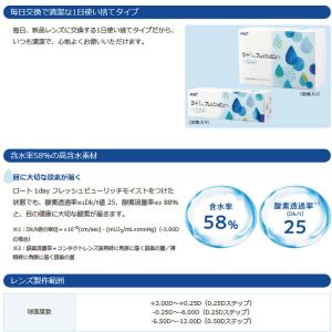 コンタクトレンズ 1day ワンデーフレッシュ...の詳細画像3