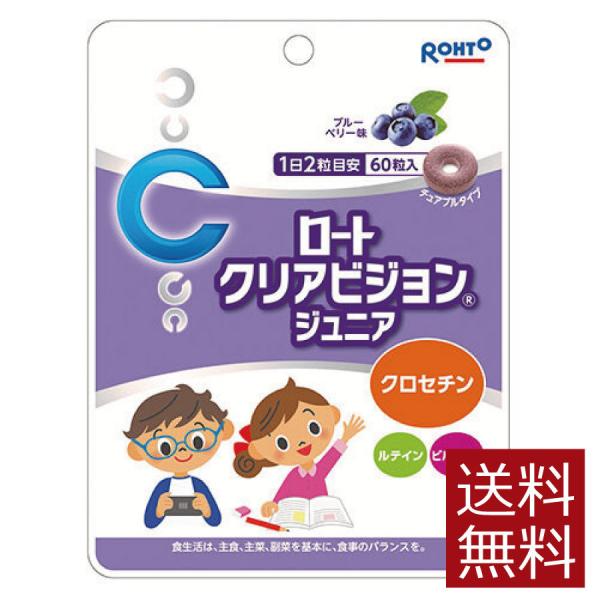 ロート製薬 ロートクリアビジョンジュニア 60粒×1個