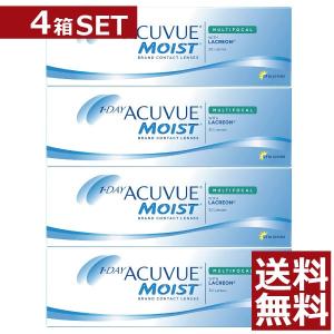 コンタクトレンズ　1day ワンデーアキュビューモイスト遠近両用 30枚入 ×4箱　コンタクトレンズ　1day　1day/１日 処方箋不要