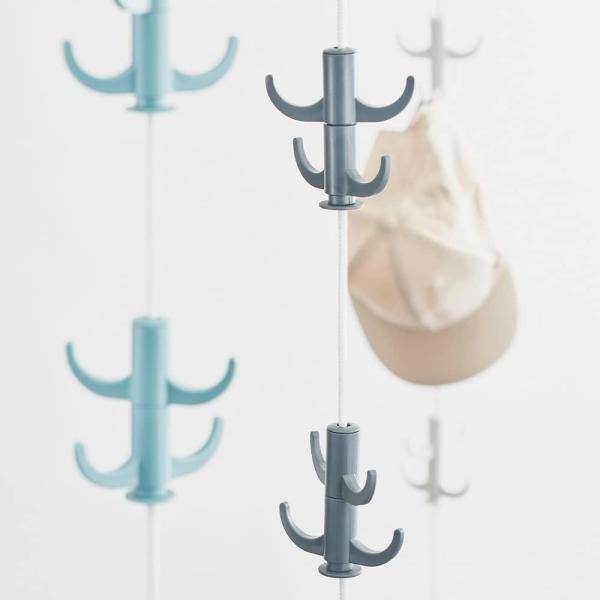 あおぞら ツリーフック ダークグレー | ツリーフック 吊るす収納 インテリア 収納用品 おしゃれ ...