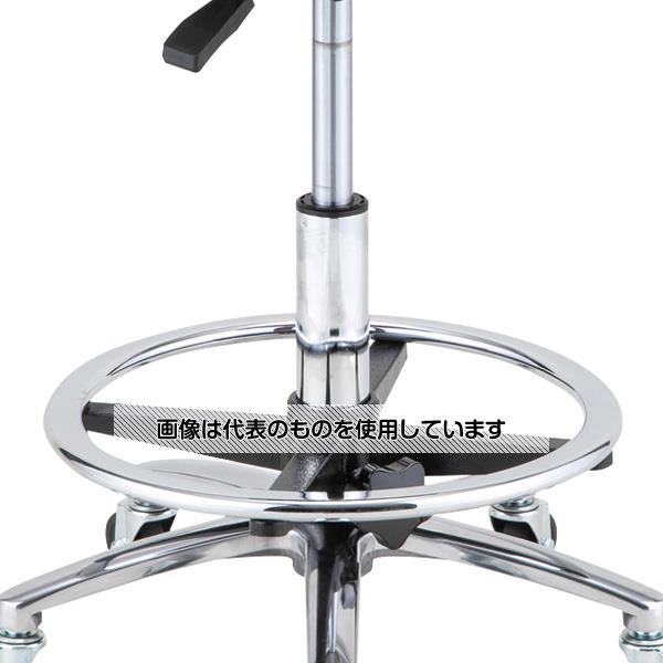 アズワン SS-C290R 導電性チェア(ステンレス座面)φ480×455~610mm