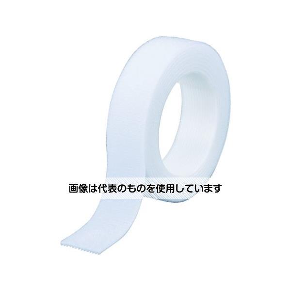トラスコ中山  マジックバンド結束テープ両面 幅20mm長さ1.5m白 MKT-2015-W 入数：...