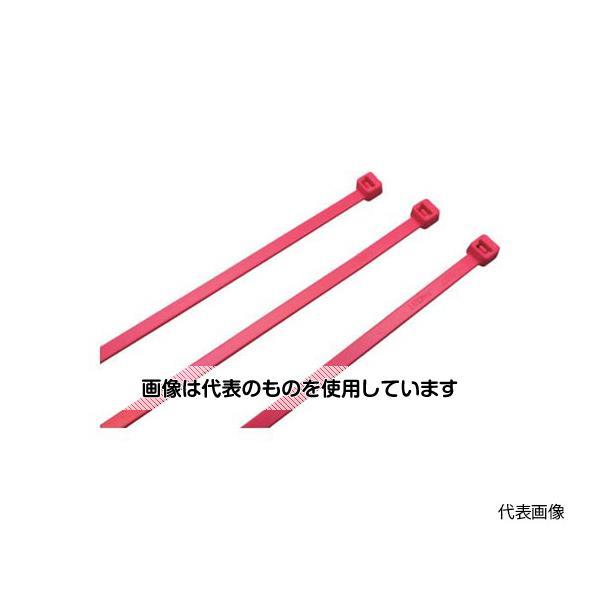 パンドウイットコーポレーション  ナイロン結束バンド 蛍光ピンク(100本入) PLT2S-C59 ...