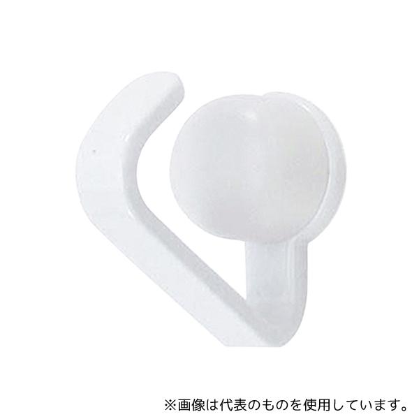 日軽産業 MJ-020W Jフック・セミトライアングル ホワイト 2個入