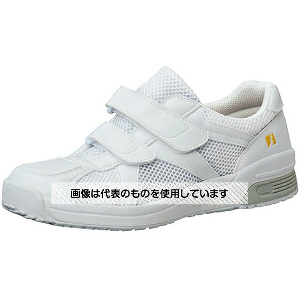 アズワン(AS ONE) 男女兼用 メディカルエレパス 静電作業靴 CSS-306N 静電 ホワイト...