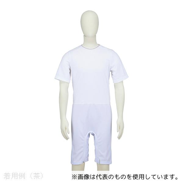 マツハシ 23-3132-003L 介護用ロンパース半袖(男女兼用)3L 紺