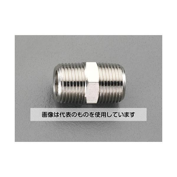 エスコ EA141CD-104 R 1/2xR 1/2 ニップル(真鍮製)