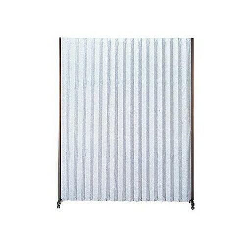 アズワン(asone) 衝立[アコーディオン] 290〜1500×360×1800mm ベージュ A...