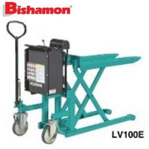 ビシャモン(スギヤス) バッテリー上昇式スクーパー LV100E 最大積載能力：1000kg [配送...